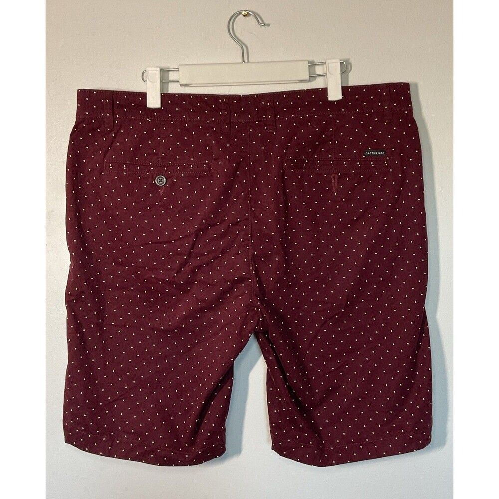 Cactus Man Ricky Singh Men’s Shorts Raspberry Size 36 - Picture 2 of 11